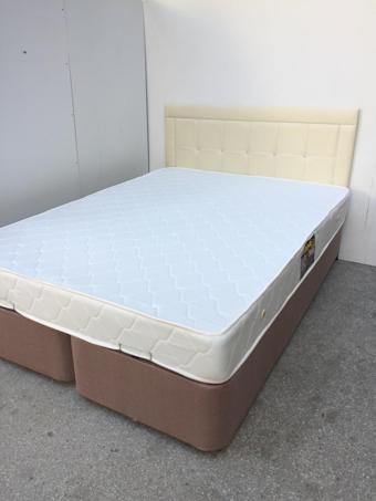 Baza-Başlık STANDART 13417 Deri başlık Metal Fırın Boya Soft Ort Yatak 150*200