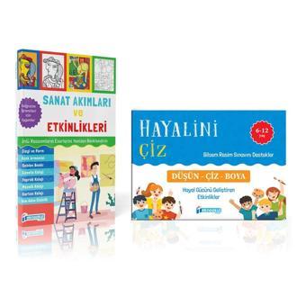 Bilsem Hazırlık 2'li Resim Kitabı (Sanat Akımları ve Etkinlikleri+Hayalini Çiz Resim Kitabı) - Teknookul Yayınları