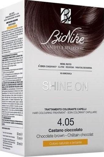 Bionike Shine On Saç Boyama Kiti Çikolata Kahverengi No: 4.05