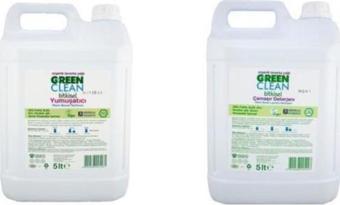 Green Clean Organik 2'Li Çamaşır Yıkama Seti 5000 Ml