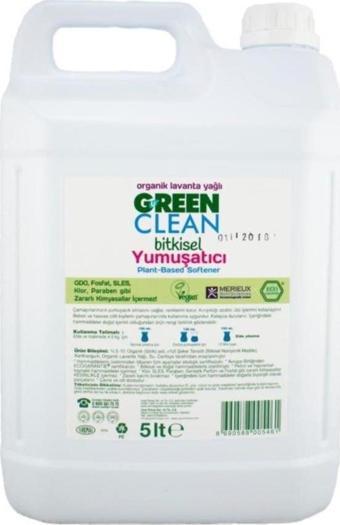 Green Clean Organik Lavanta Yağlı Bitkisel Çamaşır Yumuşatıcı 5000 ml