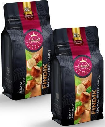 Anisah Coffee Fındık Aromalı Filtre Kahve 2 X 250 Gram
