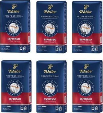 Tchibo Profesional Espresso Çekirdek Kahve 1 Kg x 6 Adet