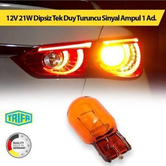 12v 21w Dipsiz Tek Duy Turuncu Sinyal Ampul T20 Trifa 1 Ad. 81781
