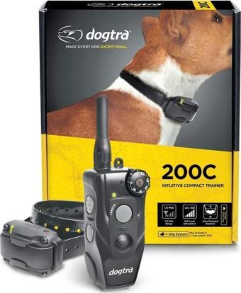 Dogtra 200C Su Geçirmez Tek Elle Kullanım Uzaktan Eğitim Köpek E-Yakası