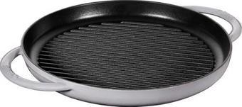 Staub 405117820 Döküm Izgara Çift Kulp Gri 30 Cm