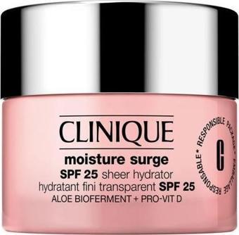 Clinique Moisture Surge SPF25 Sheer Hydrator 30 ml Yüz Nemlendirici