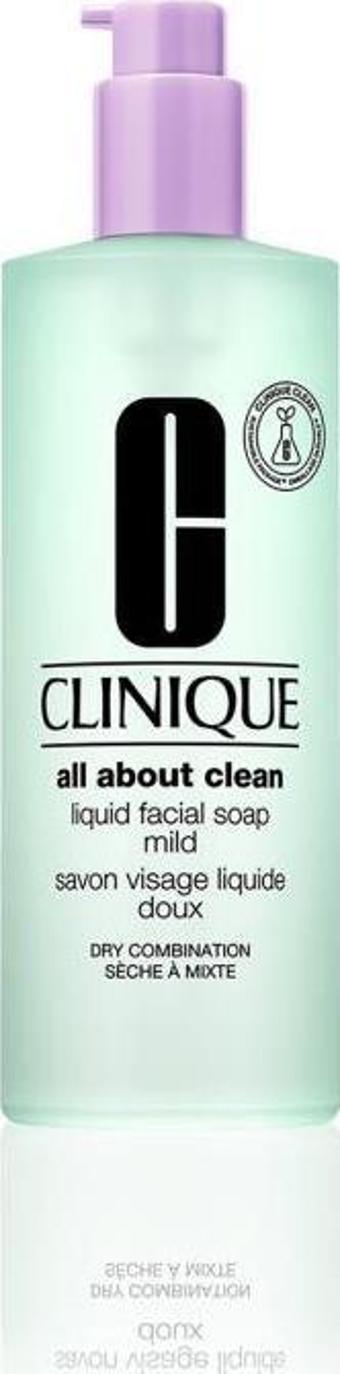 Clinique All About Clean Facial Soap Mild 400 ml Yüz Temizleme Jeli