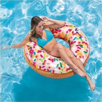 İntex Serpme Donut Şişme Simit 114 Cm 56263