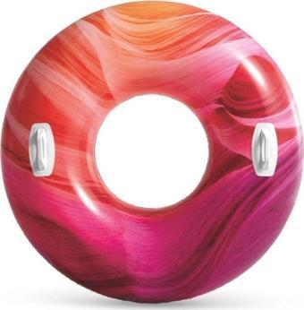 İntex Tutmaçlı Dalga Desenli Simit 114 Cm