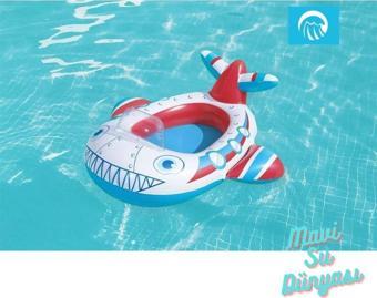 Mavisudünyası Çocuk Botu Sevimli Araçlar Balık Float Bot