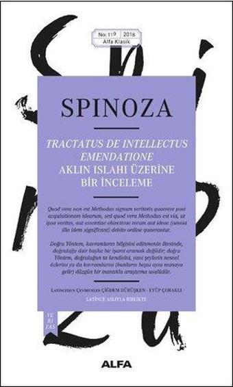 Aklın Islahı Üzerine Bir İnceleme - Benedictus De Spinoza - Alfa Yayıncılık