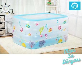 Mavisudünyası Havuz Derin Mavi Renkli 140 Cm X 100 Cm X 70 Cm