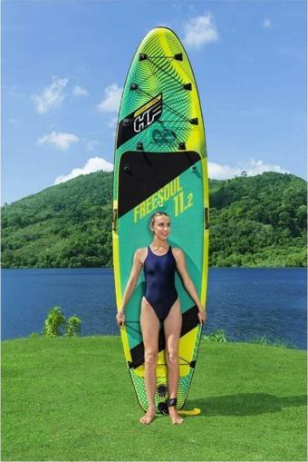 Bestway Paddle Board Hydro-Force Kürek+Pompa+Çanta - 340 X 89 Cm