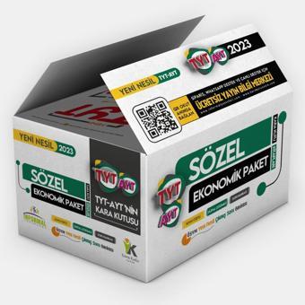 YKS-TYT-AYTnin Kara Kutusu SÖZEL EKONOMİK PAKET SET Konu Ö.Dijital Çözümlü Çıkmış Soru Bankası - İnformal Yayınları