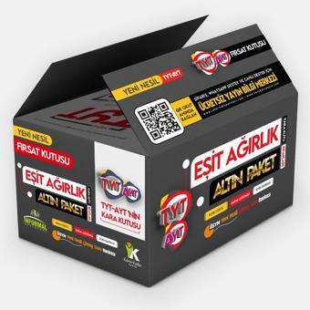 YENİ SİSTEM YKS TYT-AYT KARAKUTU TM-Eşit Ağırlık ALTIN FIRSAT PAKET Konu Özetli Çözümlü Soru Bankası - İnformal Yayınları