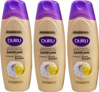 Duru Şampuan Biotin Sarımsak Kolajen 700 Ml x 3 Adet