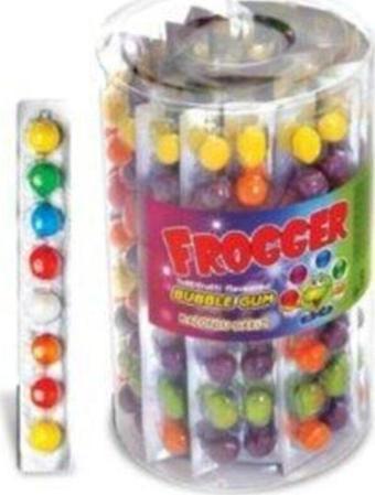 SAADET Frogger 8'li Top Meyveli Sakız 42'li Set