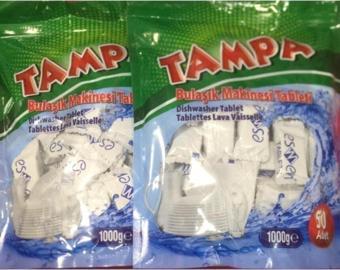 TAMPA Bulaşık Makinesi Tableti Hepsi Bir Arada 2 Paket