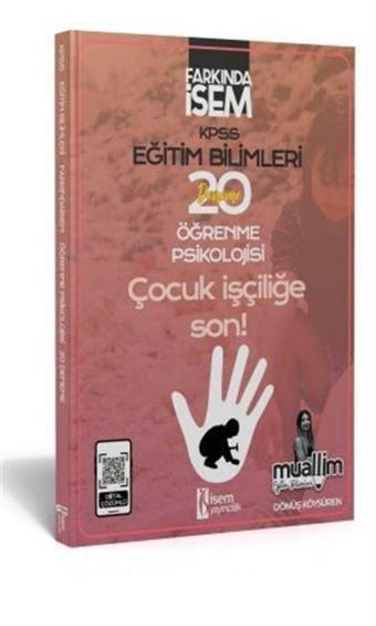 2024 FARKINDA İSEM KPSS EĞİTİM BİLİMLERİ ÖĞRENME PSİKOLOJİSİ 20'Lİ DENEME - İsem Kitap