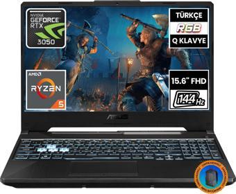 Asus TUF Gaming A15 FA506NC-HN050A3 Ryzen5 7535HS 16GB 512SSD RTX3050 15.6" FullHD FreeDOS Taşınabilir Bilgisayar-CNT004