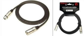 KIRLIN MP-480-10M-BK 10 Metre Mikrofon Kablosu