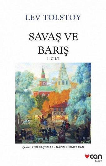 Savaş ve Barış-2 Cilt Takım - Lev Nikolayeviç Tolstoy - Can Yayınları