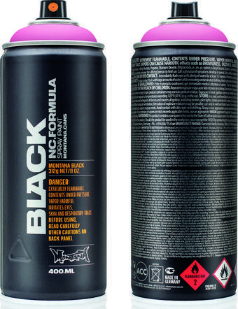 Montana Black Sprey Boya 400ml 50% True Magenta BLK TR4010