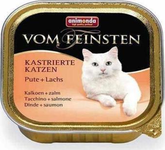 Animonda Kısır Kediler İçin Hindi ve Somonlu Kedi Konserve 100 G