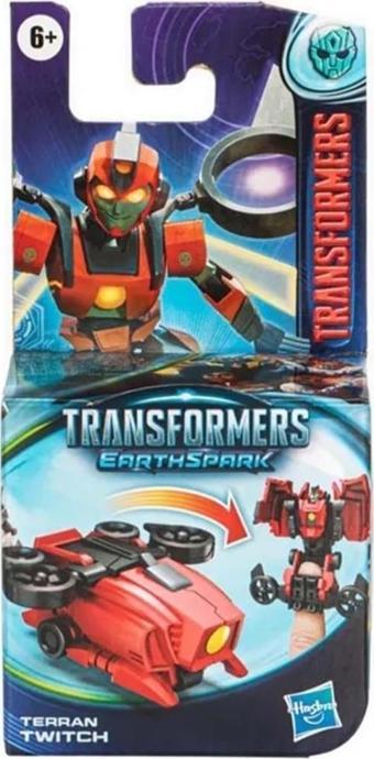 Transformers Earthspark Tacticons Terran Twitch F6228 F8659 Lisanslı Ürün