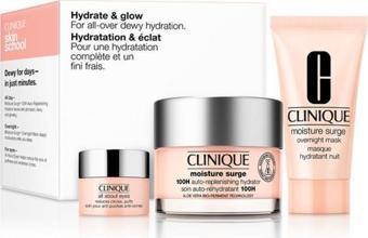 Clinique Hydrate&Glow All-Over Hydration 50 ml Yüz Nemlendirici Set