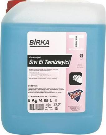 Birka Endüstriyel Sıvı El Sabunu 5 Kg.