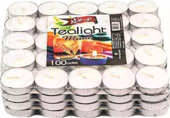 Tealight Beyaz Mum 100 Adet