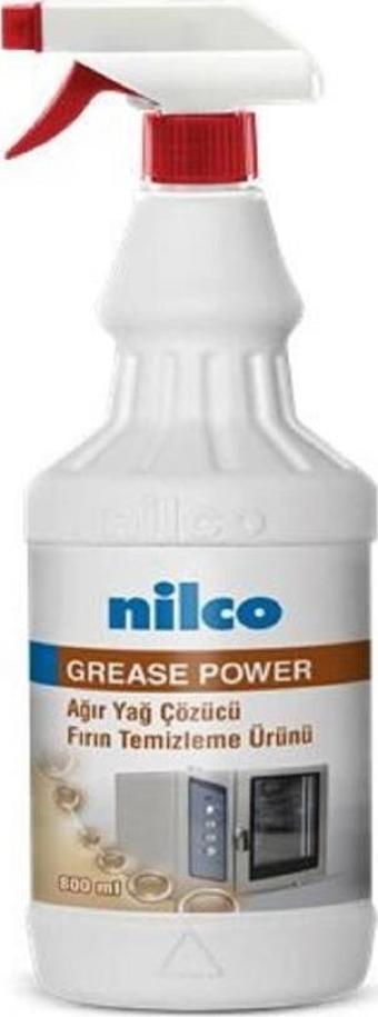 Nilco GREASE POWER 800 ML/880G AĞIR YAĞ ÇÖZÜCÜ FIRIN TEMİZLEME ÜRÜNÜ