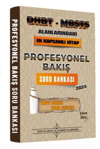 Profesyonel Bakış Dhbt-mbsts -Soru Bankası - 2024 - Yazarın Kendi Yayını