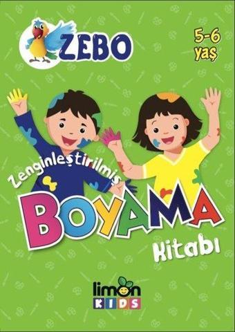 Zenginleştirilmiş Boyama Kitabı 5-6 Yaş - Kolektif  - Limonkids