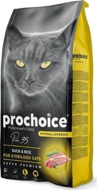 Prochoice Cat Pro 35 Sterilized Ördek ve Pirinçli Kısır Kedi Maması 2 Kg