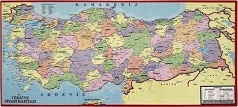 Keskin Color Yapboz Puzzle 27X48 Cm 81 Parça Çerçeveli Türkiye Haritası 260285-99