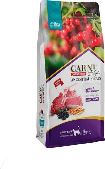 Cani Life Kuzu Etli ve Böğürtlenli Yetişkin Kedi Maması 5 Kg