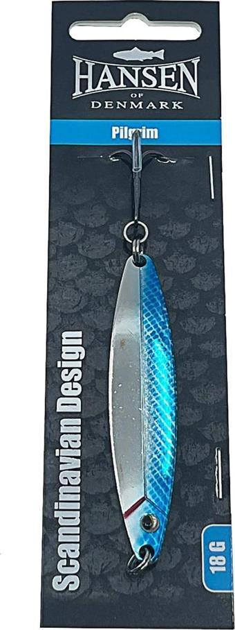 Hansen Pilgrim 7.8cm 18g Silver/Blue Kaşık Yem