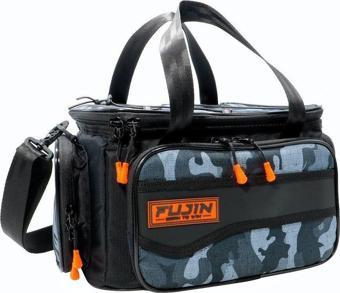 Fujin Black Camo Helper Bag - Balıkçı Çantası