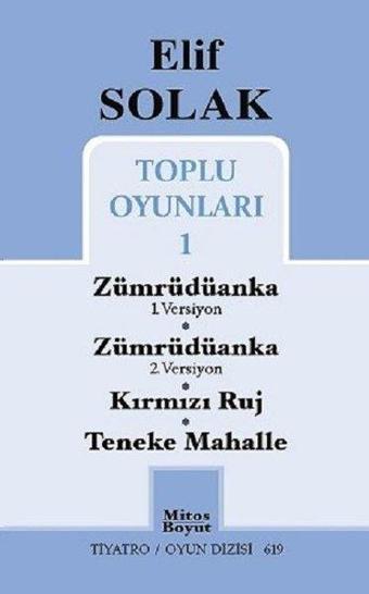 Elif Solak Toplu Oyunları-1 - Elif Solak - Mitos Boyut Yayınları