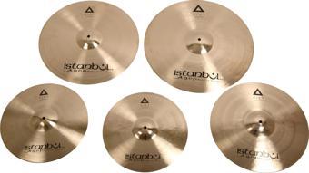 İstanbul Agop XIST Zil Seti 4 Parça (Naturel-Mat) Cymbal Set