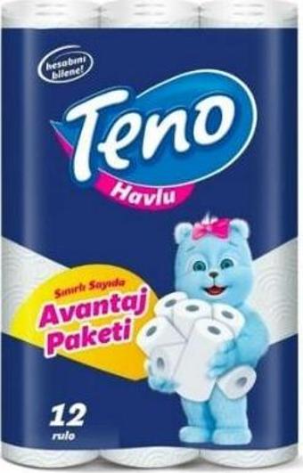 Teno Kağıt Havlu 12'li Avantaj (2'li)