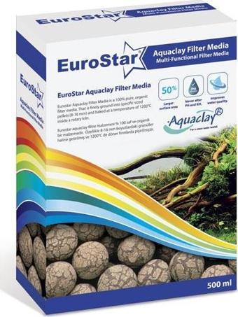 EuroStar Aquaclay Biyolojik Filtre Malzemesi 500 Ml