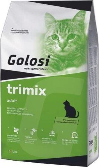 Golosi Tri Mix Karışık Yetişkin Kedi Maması 20 Kg