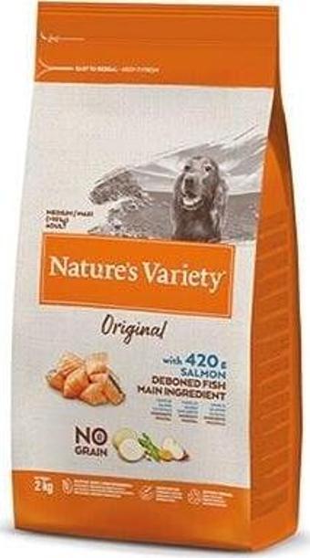 Nature's Variety Tahılsız Somonlu Orta ve Büyük Irk Yetişkin Köpek Maması 2 Kg