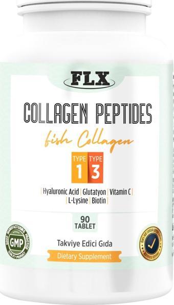 FLX Collagen Peptides Tip 1-3 Balık Kolajeni 90 Tablet