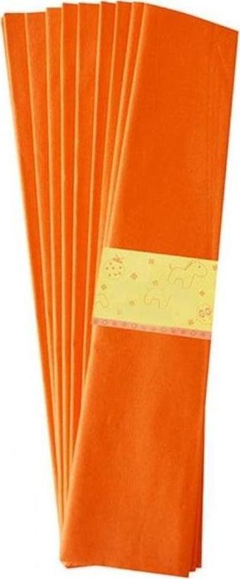 Bafix Krapon Kağıdı 50X200 Cm Turuncu (10 Lu Paket)
