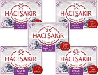 Hacı Şakir Lavanta Kalıp Sabun 4x150GR X 5 Adet